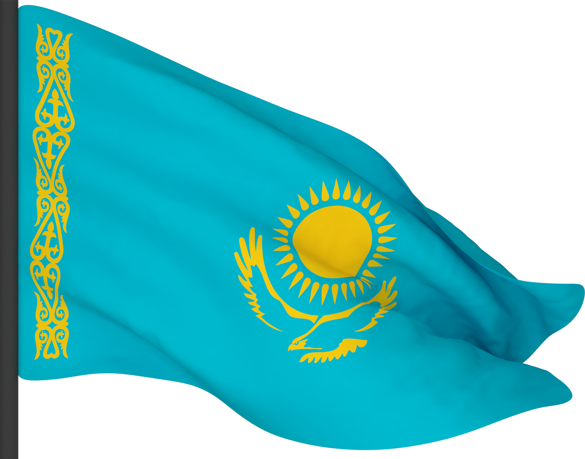 Flag of Kazakhstan